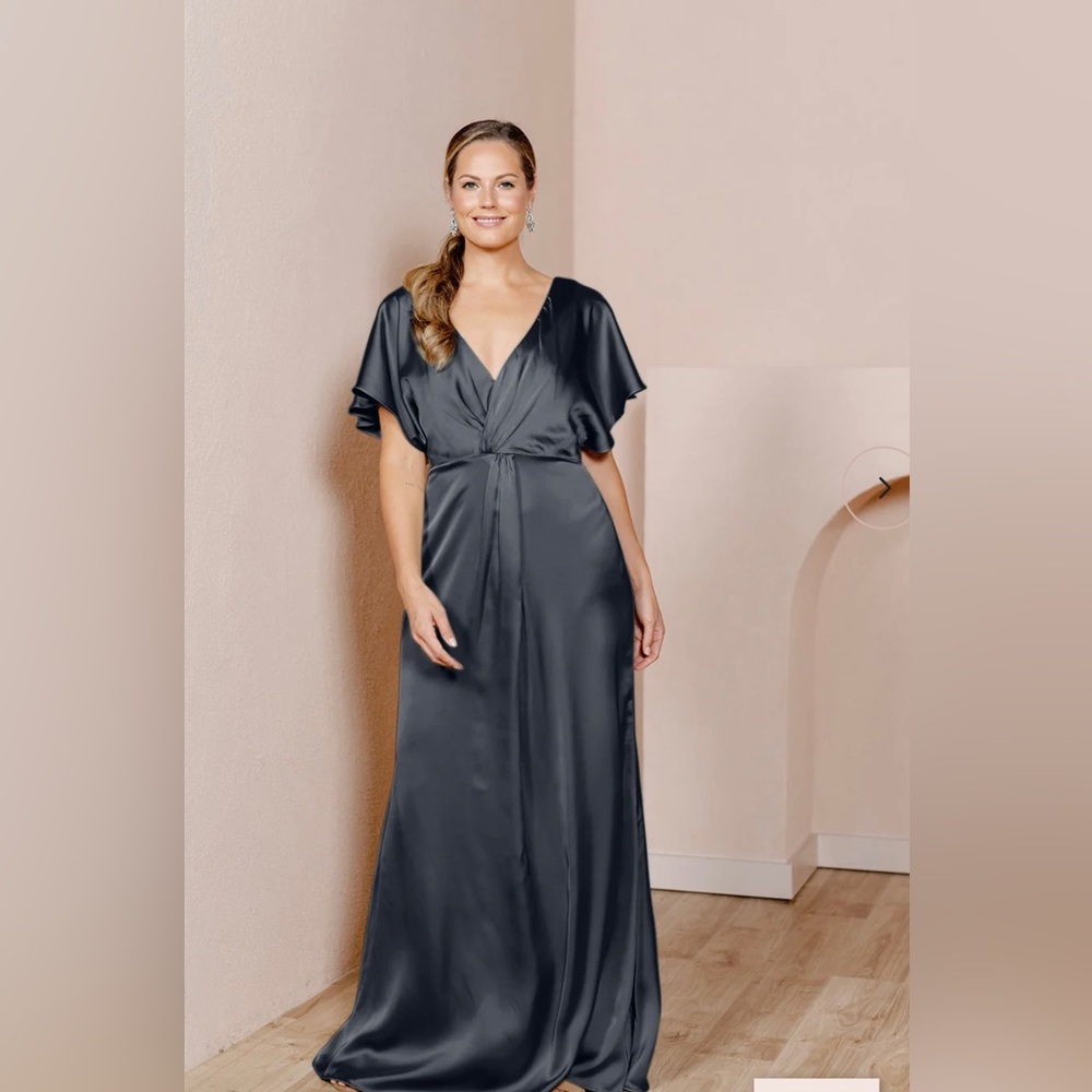 Revelry Gwen Satin Dress